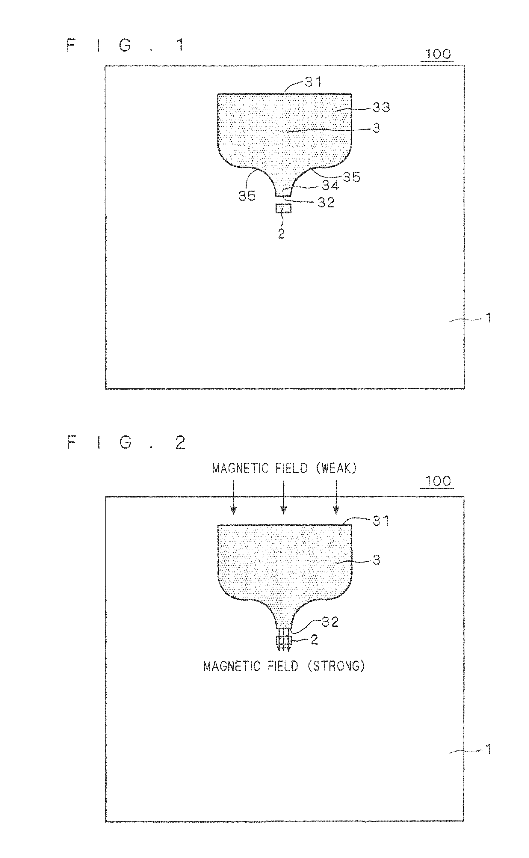 Magnetic field detection device