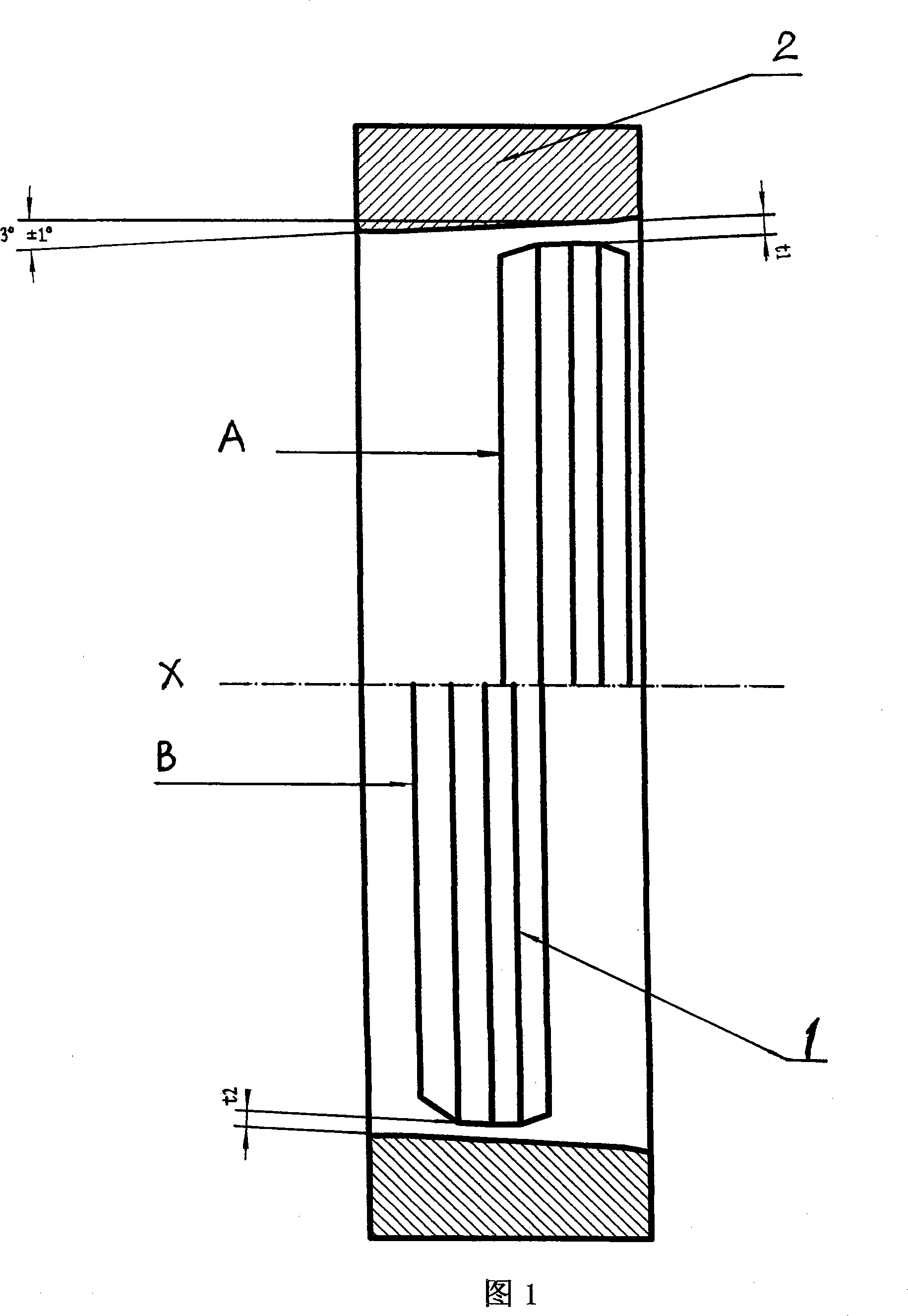 Cold drawing accurate steel tube wall thickness adjusting mechanism