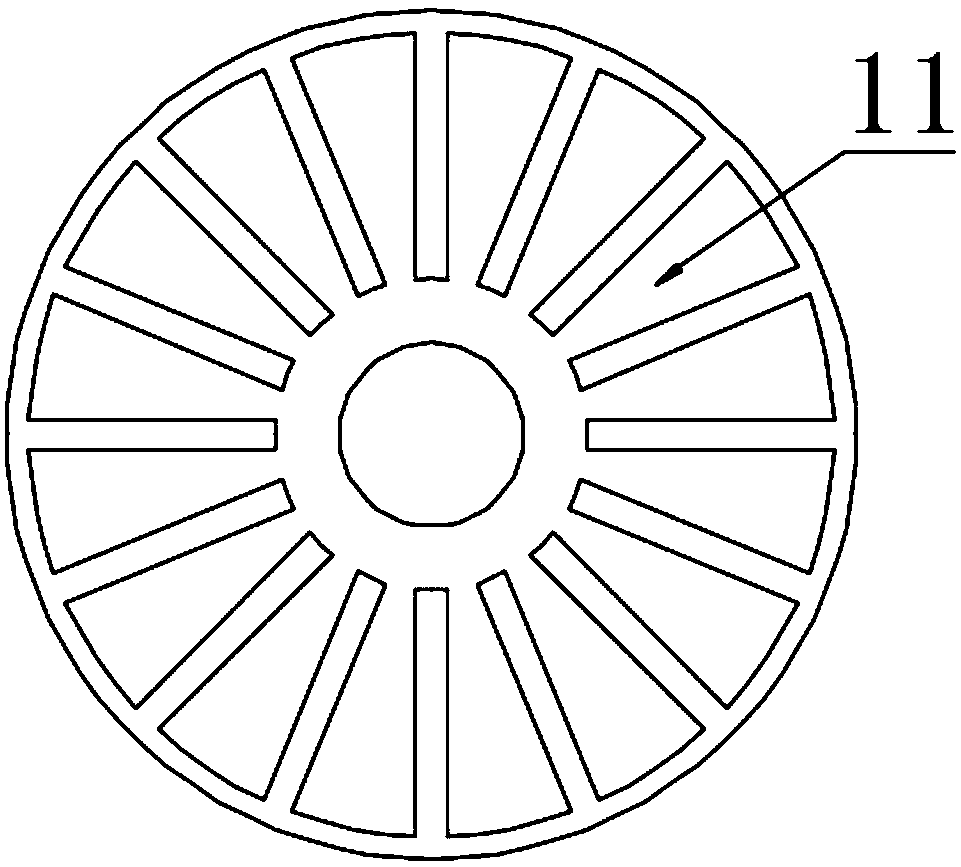 Agricultural unhulled rice drying device