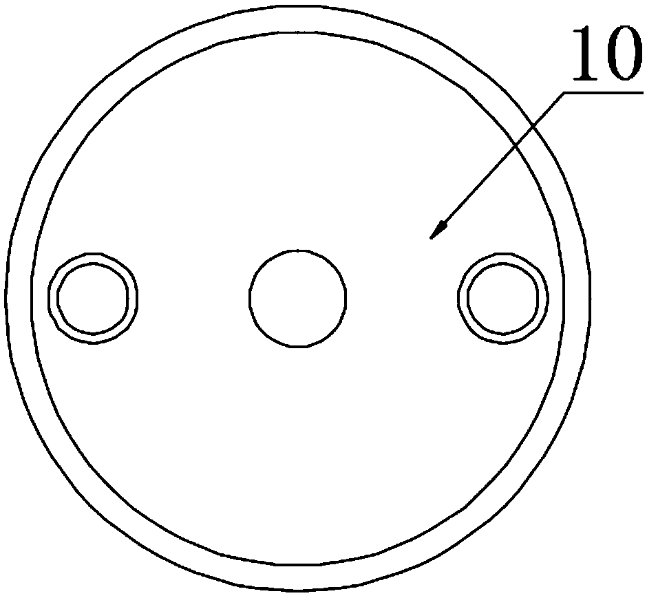 Agricultural unhulled rice drying device