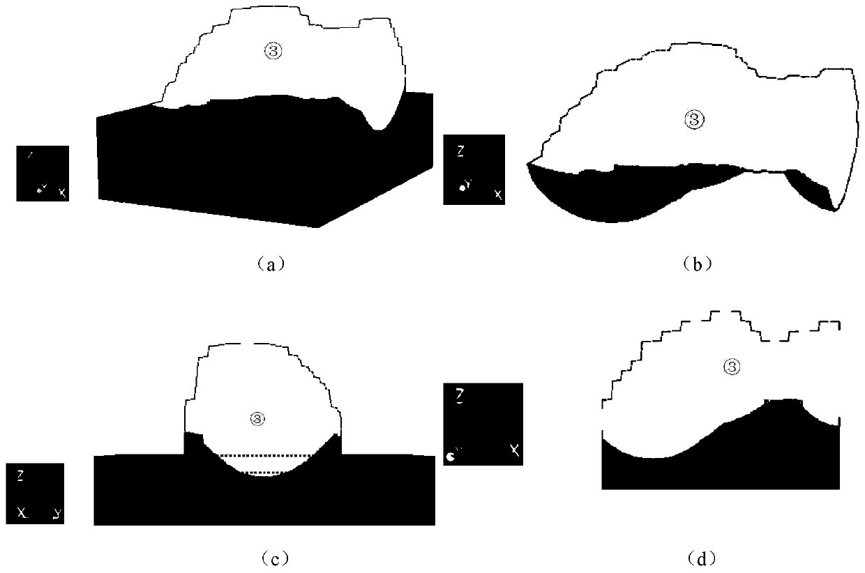 Grain structure numerical prediction method in metal rapid prototyping process