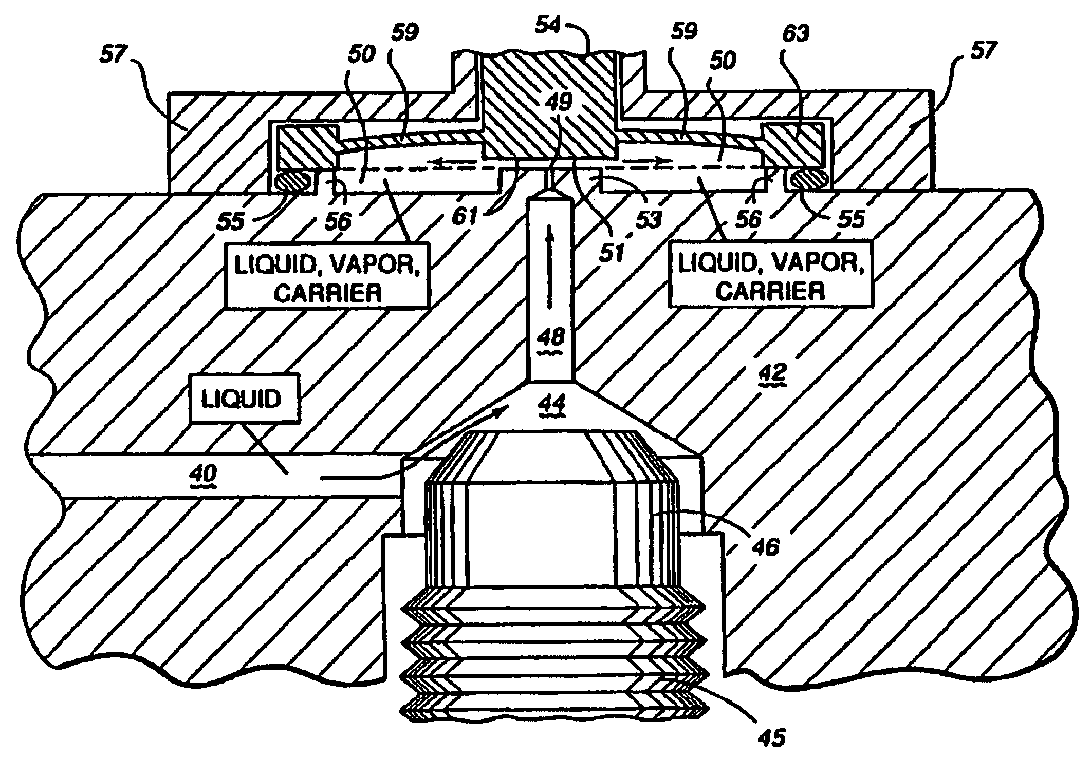 Vaporizing reactant liquids for chemical vapor deposition film processing