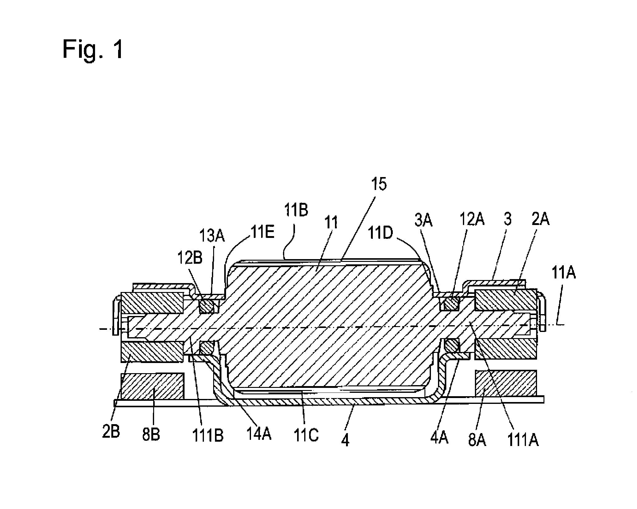 Rotary actuator and input device using the same