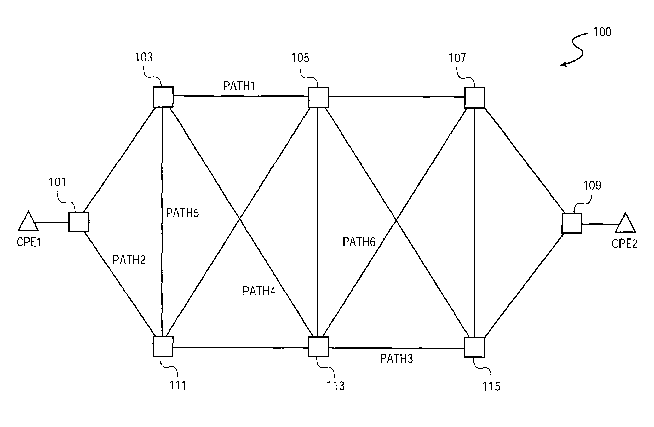 System and method to multicast guaranteed and best-effort traffic in a communications network