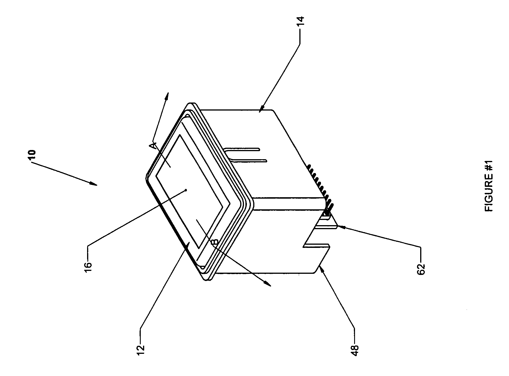 OLED rocker switch