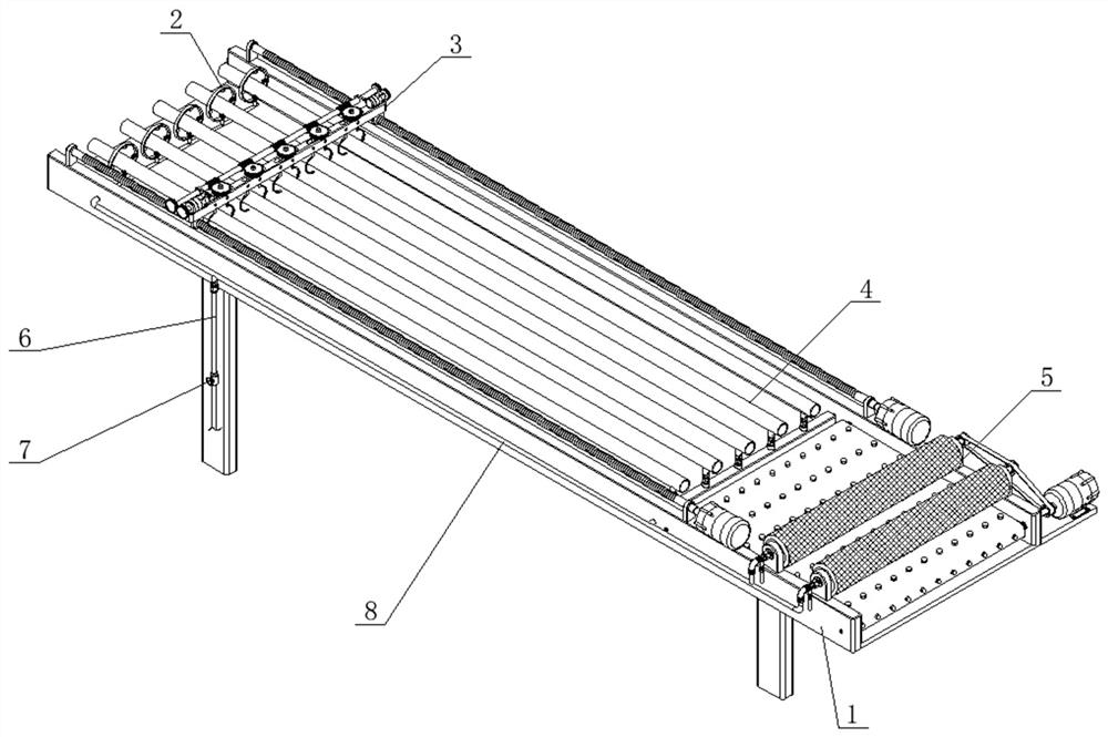 Pig intestine cleaning machine