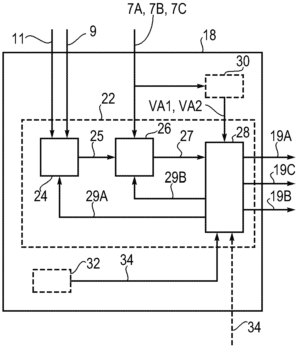 Hearing device with adaptive processing and related method