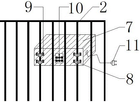 Emergency escape window ladder of residential building