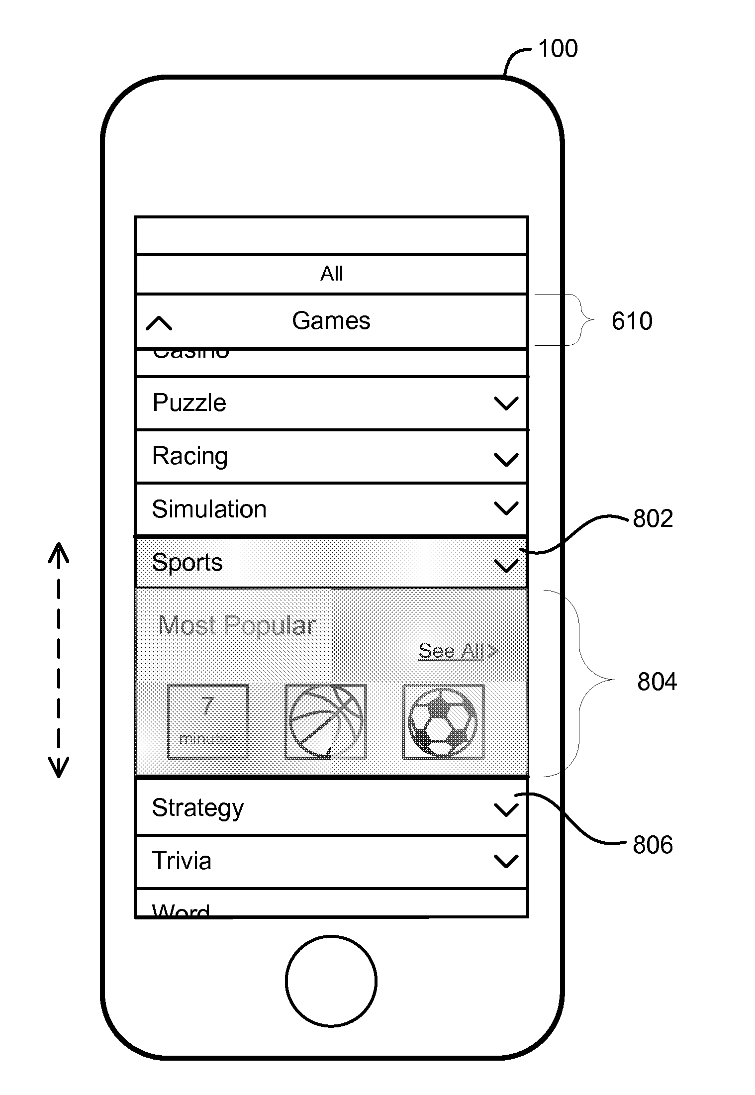 Device, Method, and Graphical User Interface for Navigating a Content Hierarchy