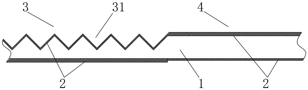 High-efficiency segmented twill soldering strip for photovoltaic module