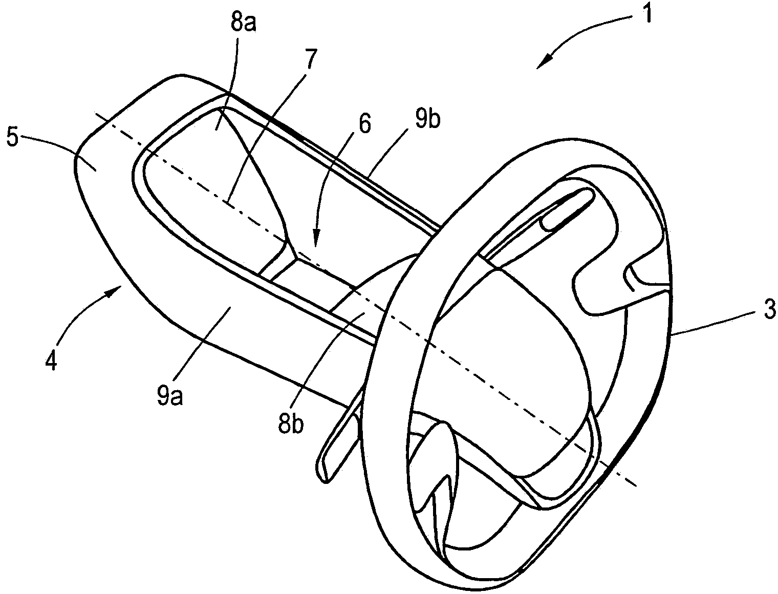 Steering wheel arrangement for a motor vehicle