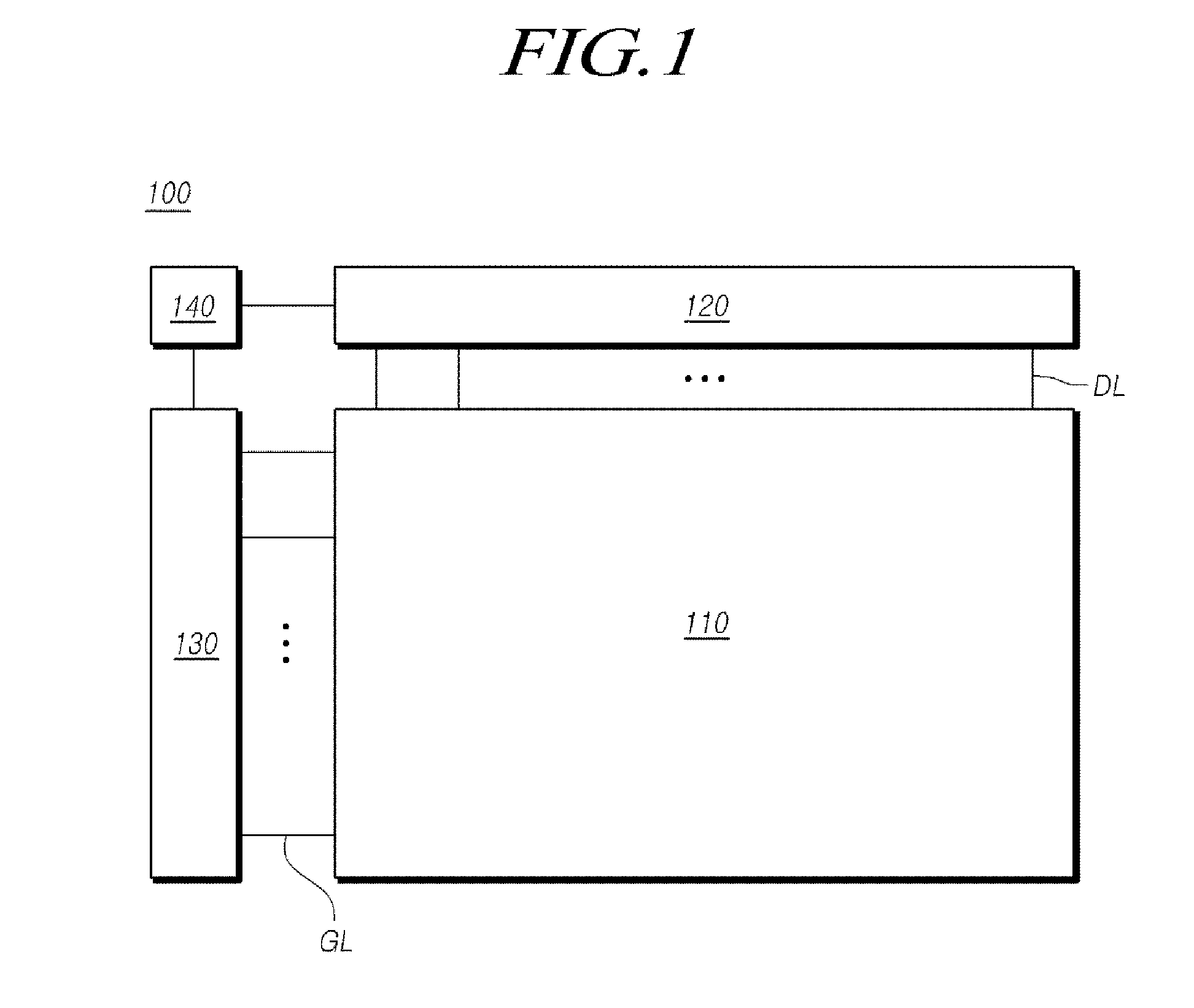 In-cell touch display device