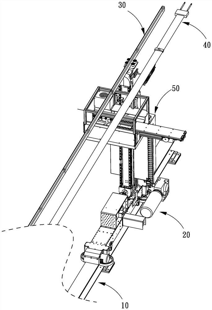 Stacking machine, pick and place equipment and stereoscopic warehouse