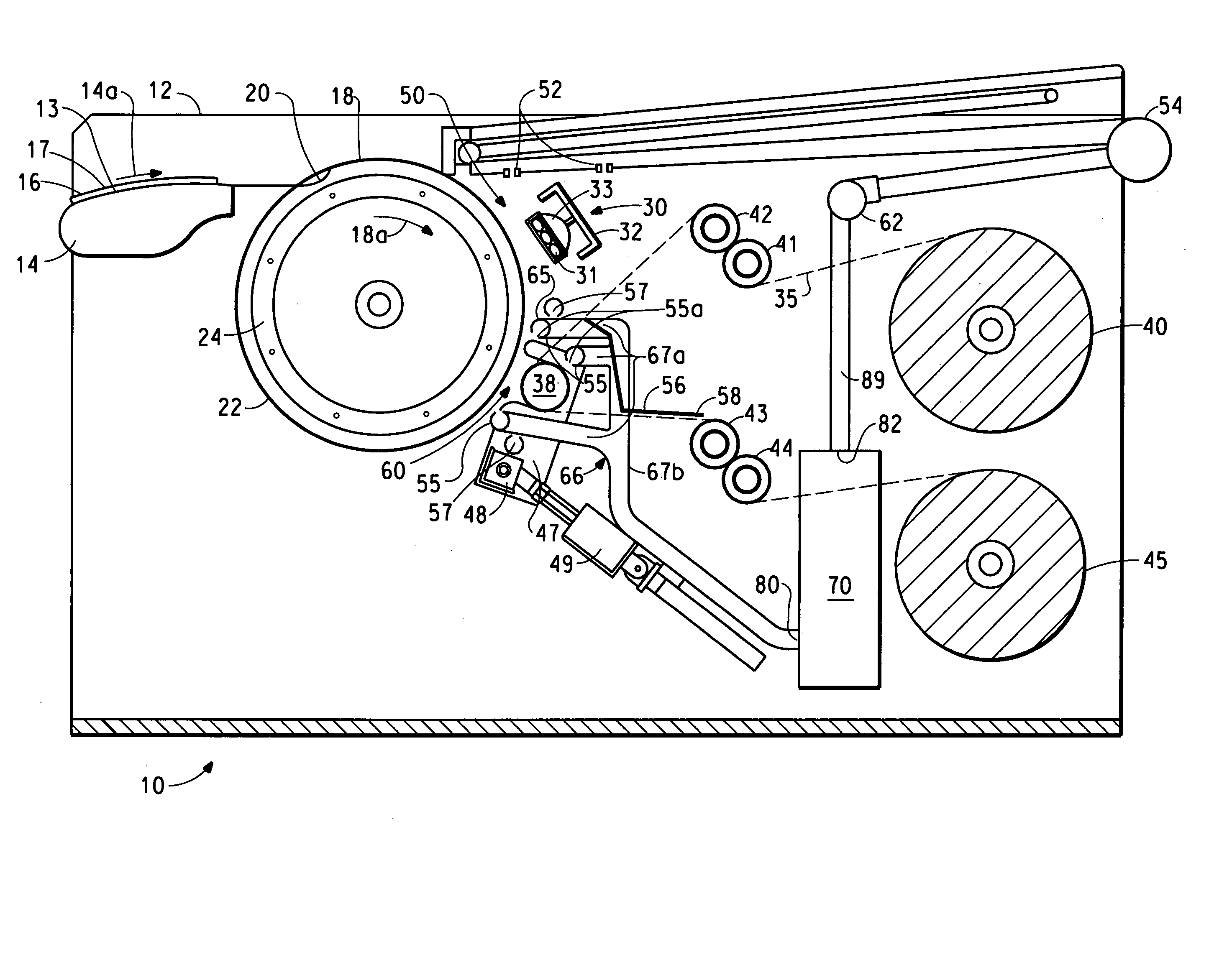 Method and apparatus for thermal development