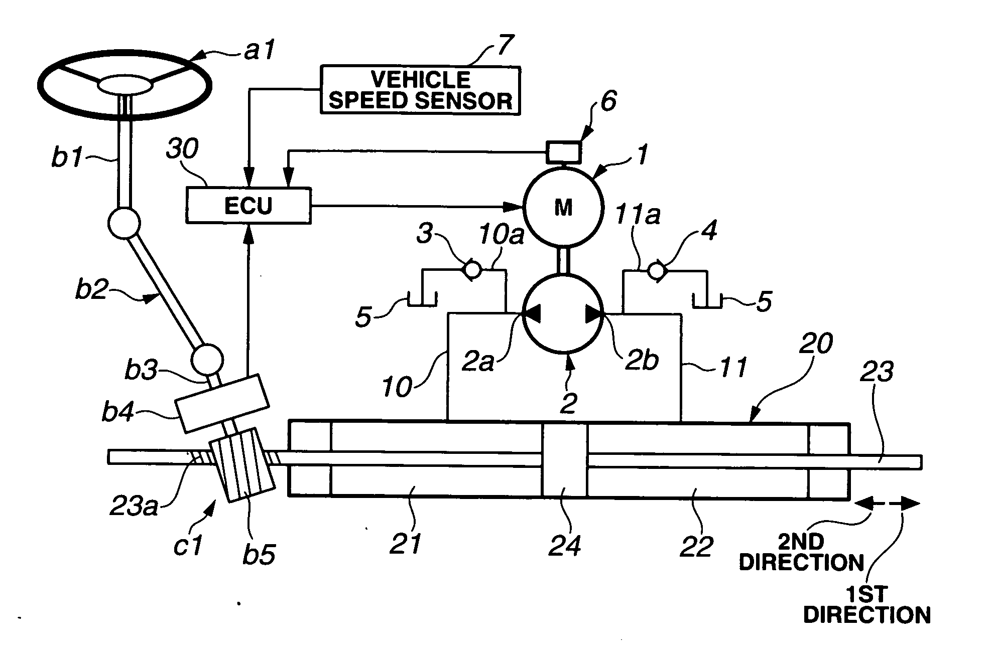 Power steering device