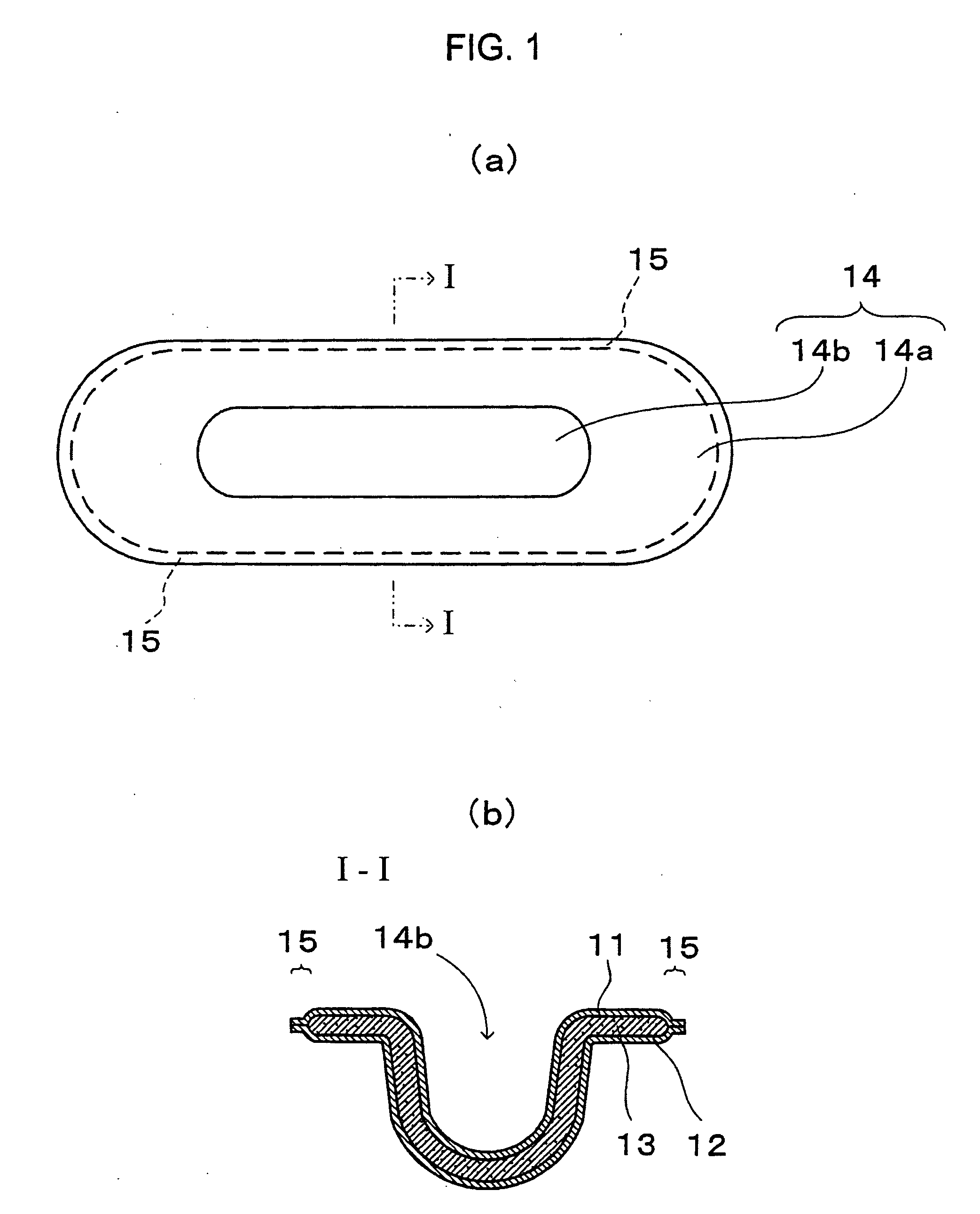 Inter-labium pudenda pad and package body for the pad