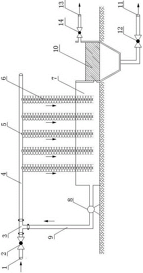 A bionic filler sewage treatment device