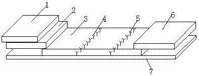 Gold label kit using NCAM-1 (neural cell adhesion molecule-1) as detection index and preparation method and application thereof