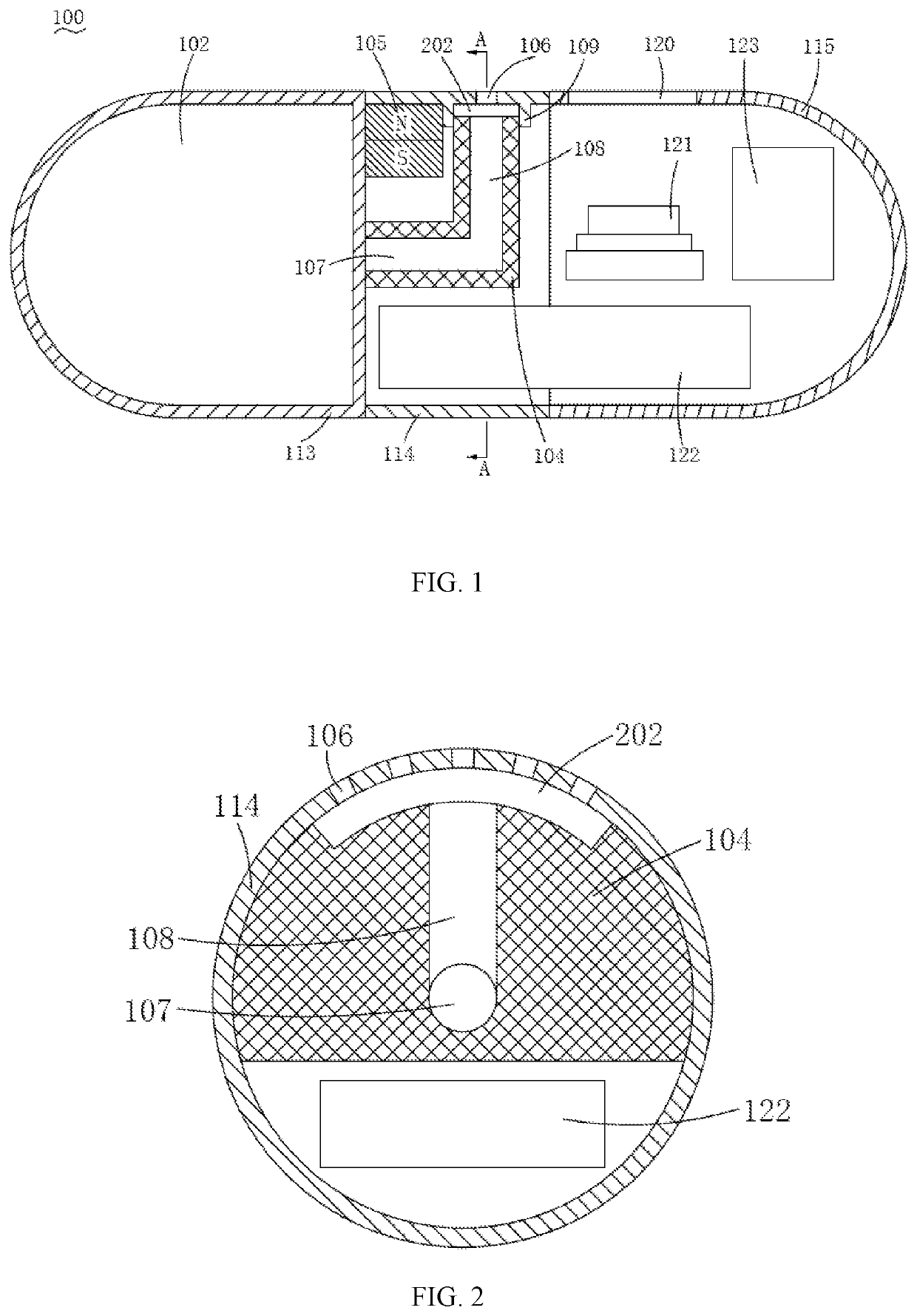 Gastrointestinal sampling capsule