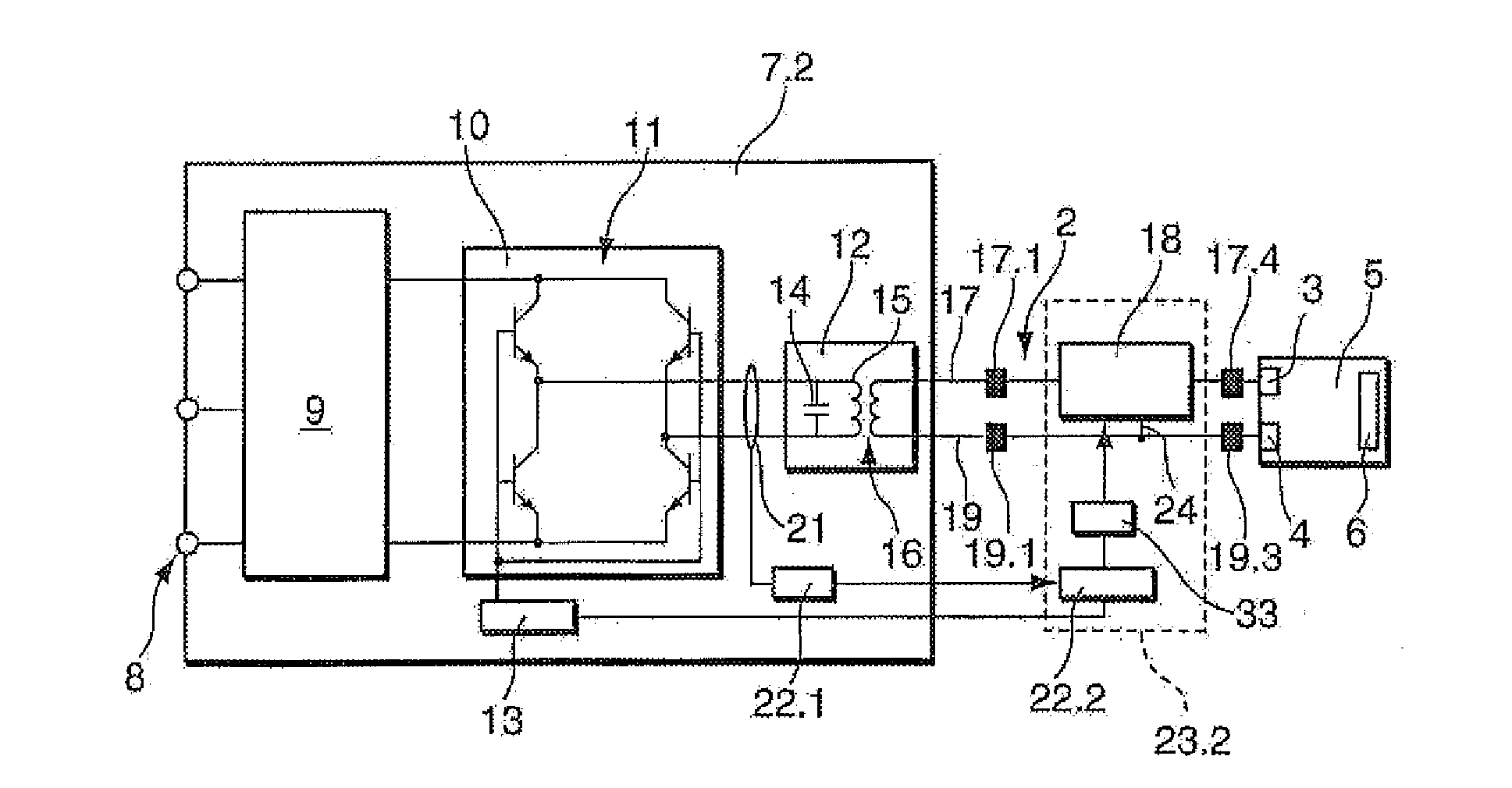 Arc Extinction Arrangement and Method for Extinguishing Arcs