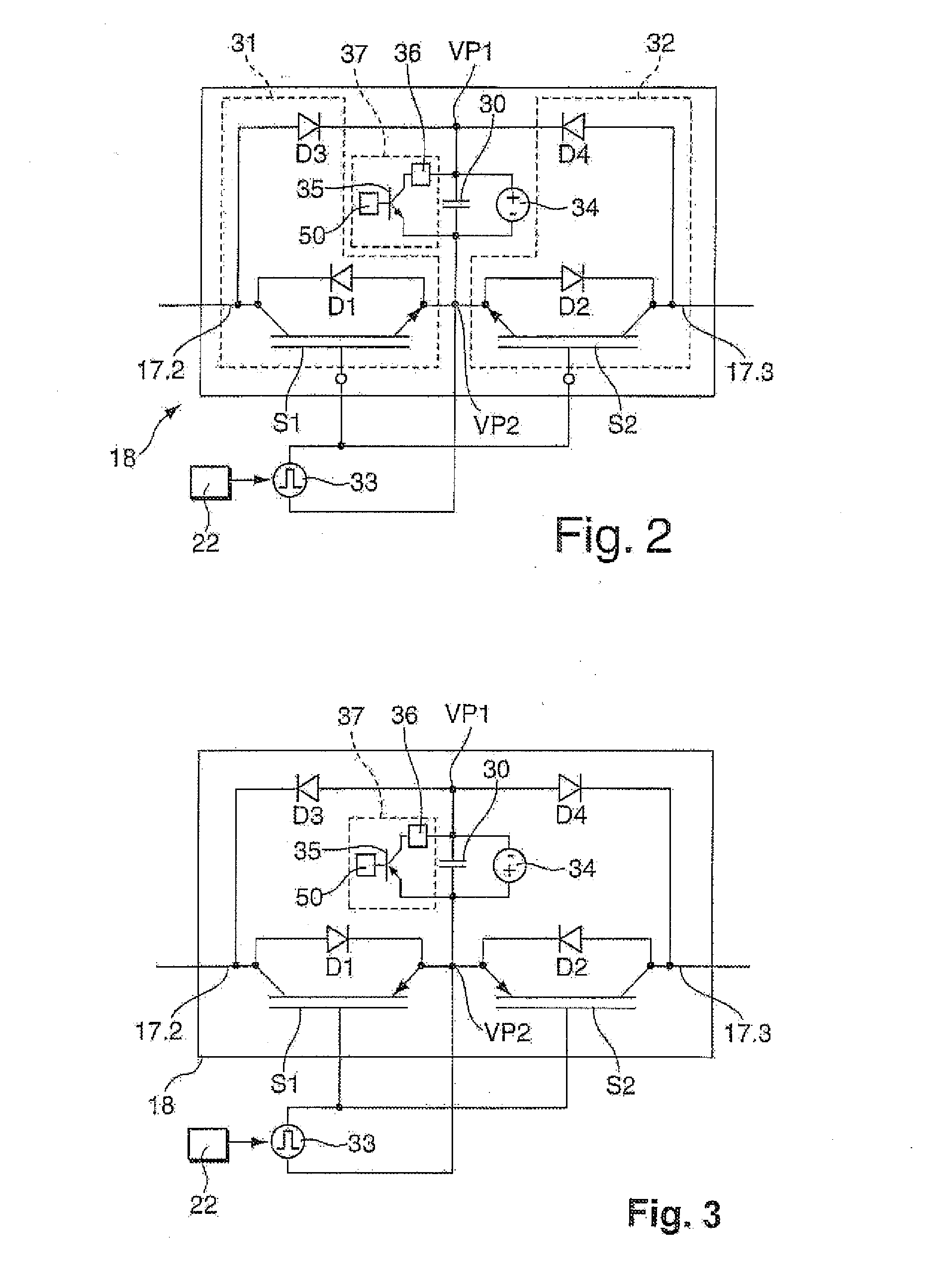 Arc Extinction Arrangement and Method for Extinguishing Arcs