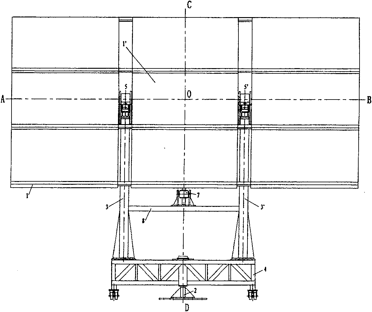 Heliostat device