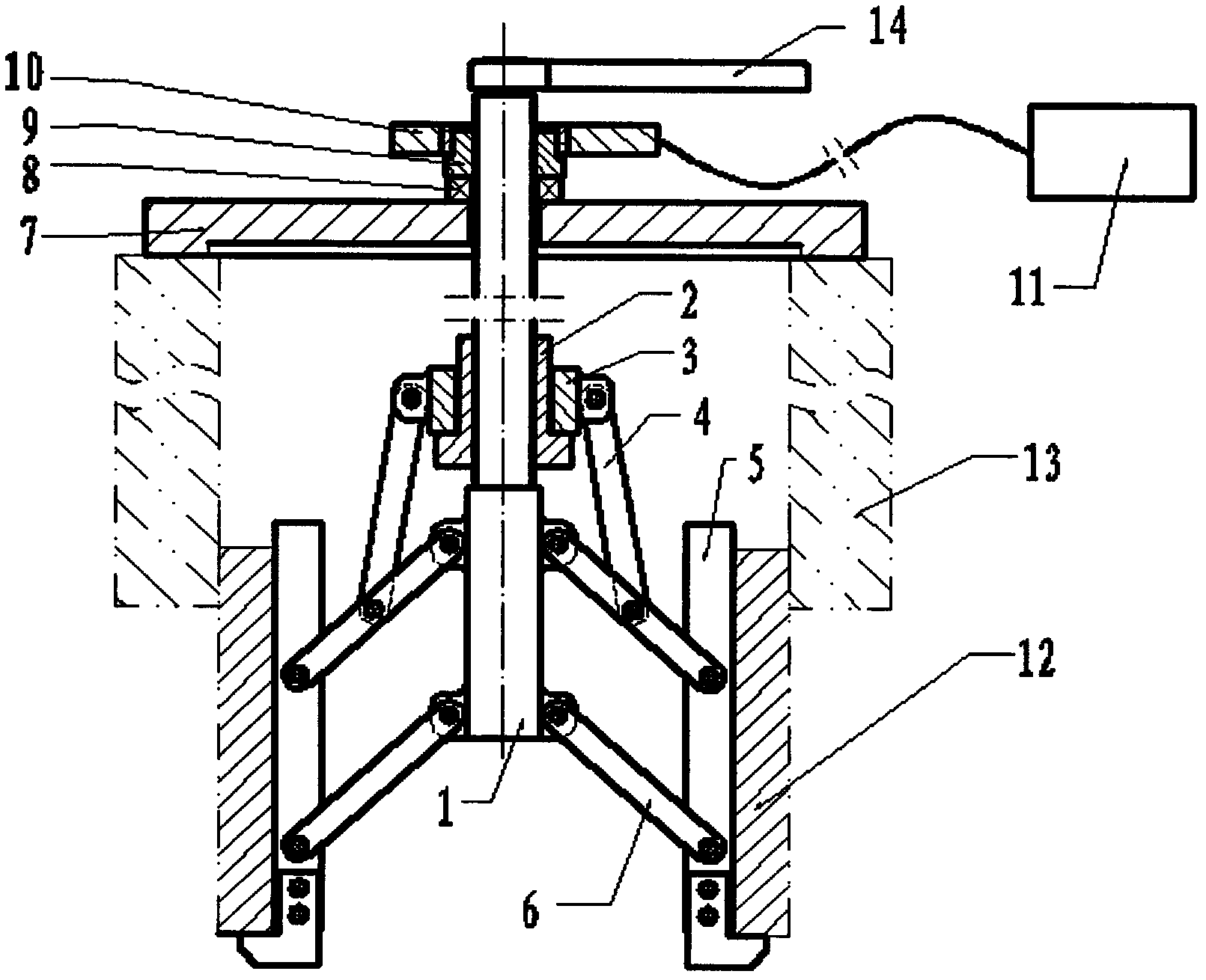 Device for detaching and assembling bearing