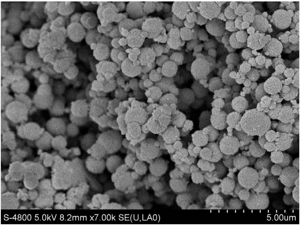 Preparation method and use method of manganite catalyst applied to catalytic decomposition of nitrogen oxides at low temperature