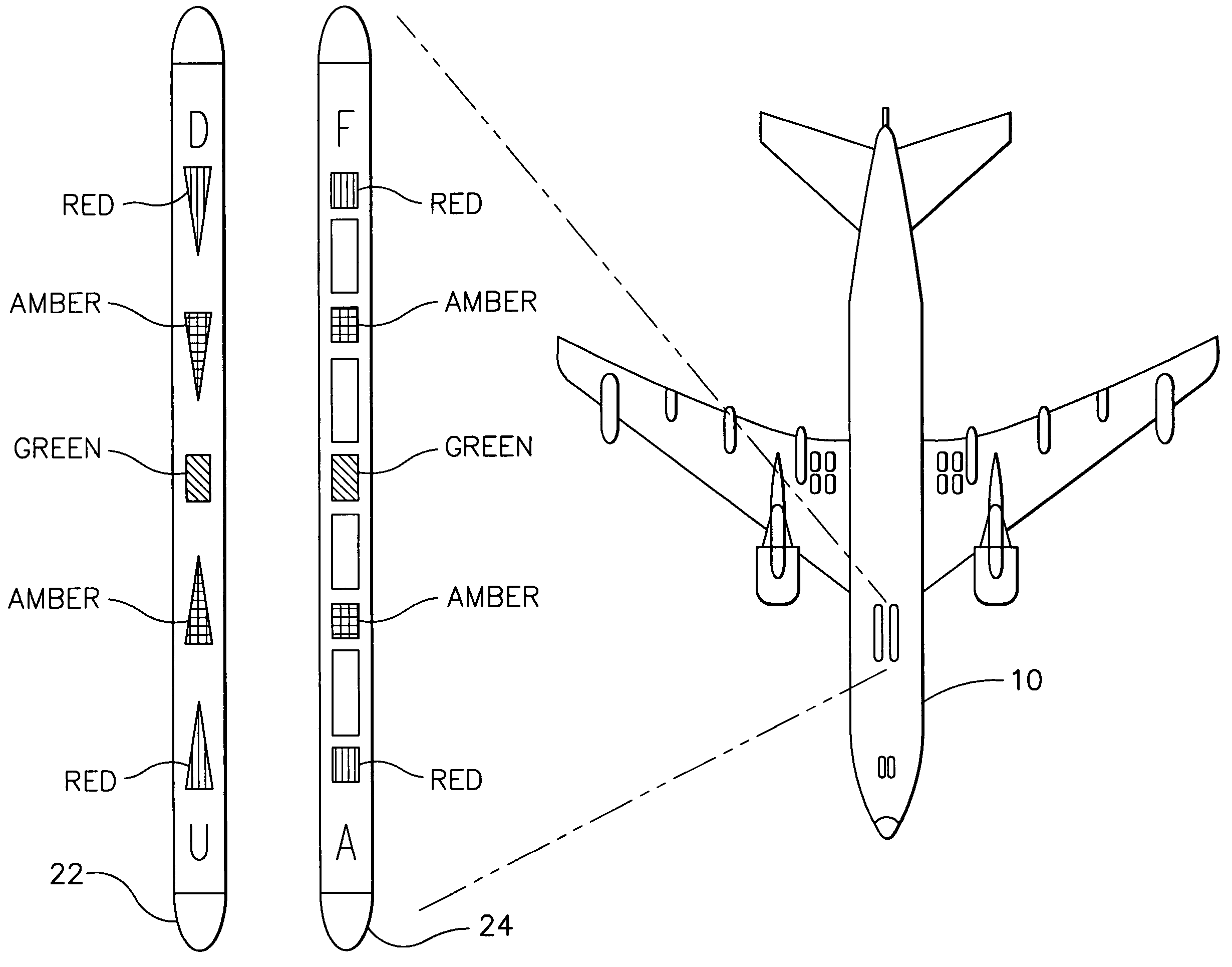 Pilot director light utilizing light emitting diode (LED) technology