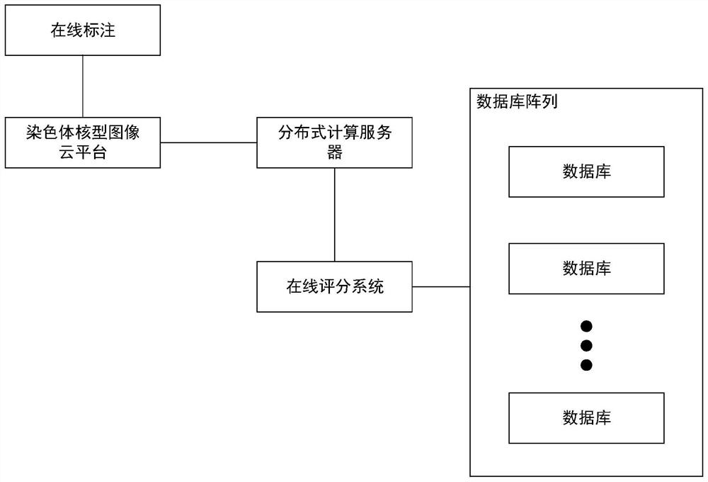 Chromosome karyotype image intelligent evaluation method and system