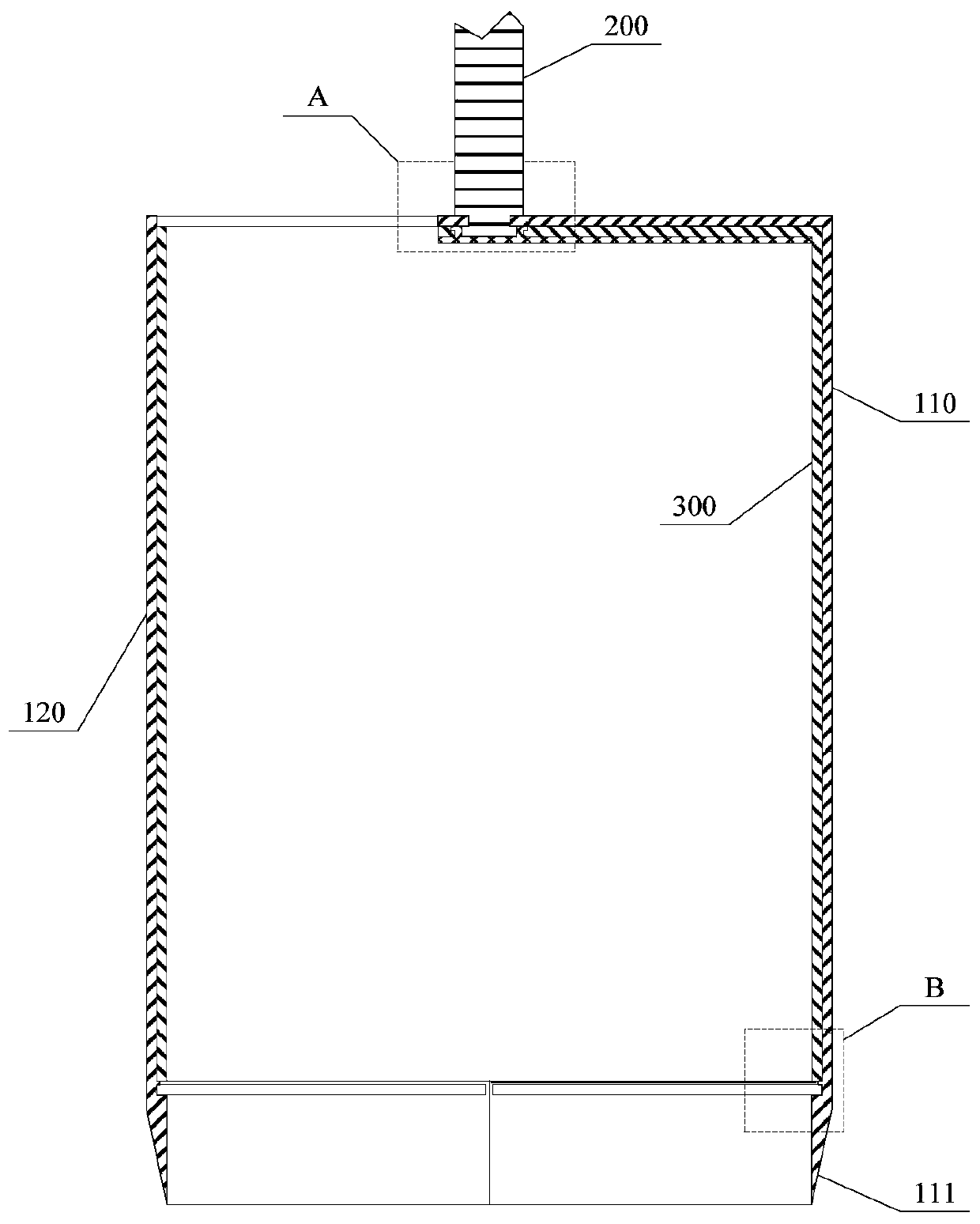 Device for petroleum geology sampling