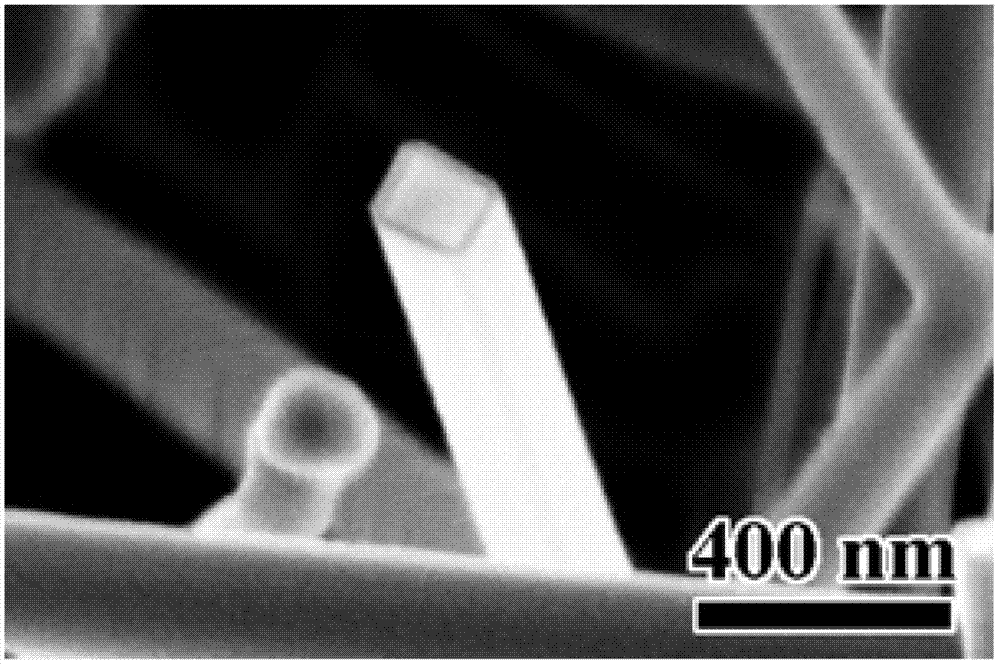 Preparation method of stannic oxide-titanium dioxide core-shell nano-structure