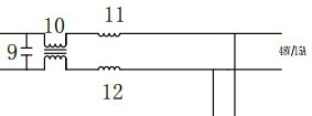 Power supply system and communication method based on power carrier communication