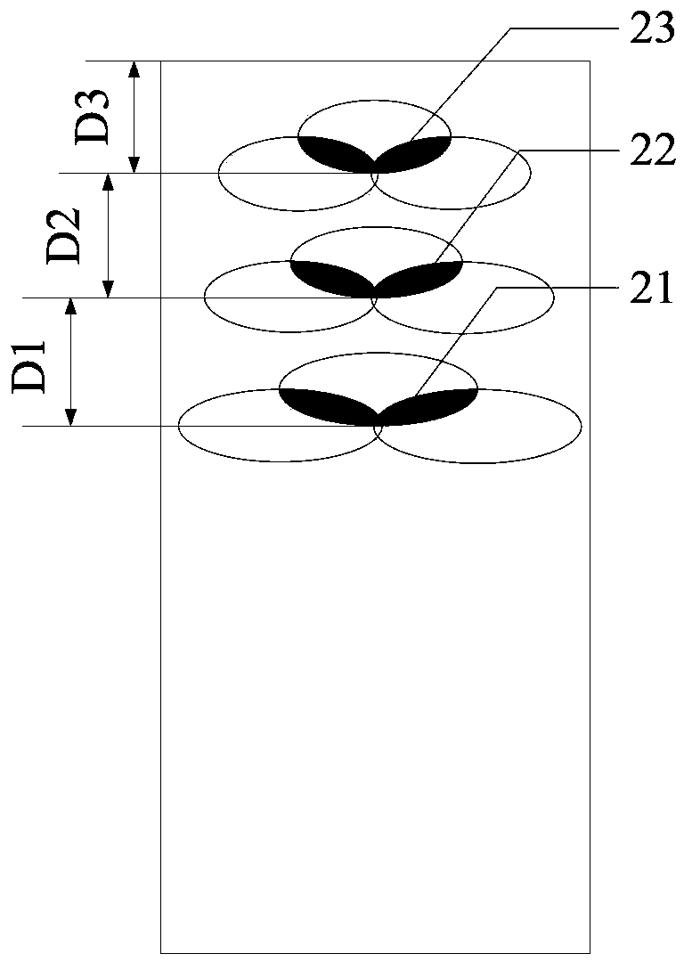 Broadband bionic yagi antenna with low radar cross section