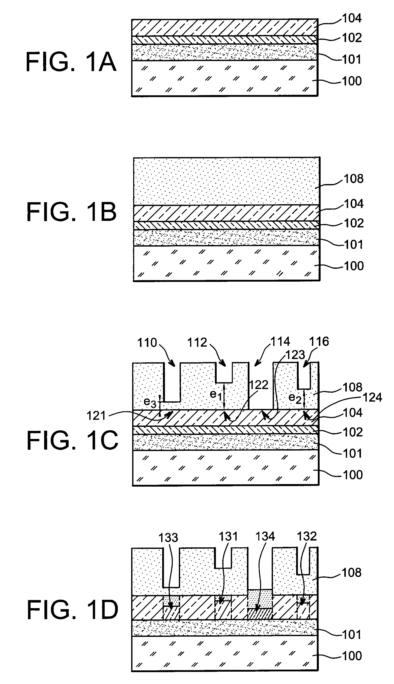 Method for producing si1-ygey based zones with different contents in ge on a same substrate by condensation of germanium