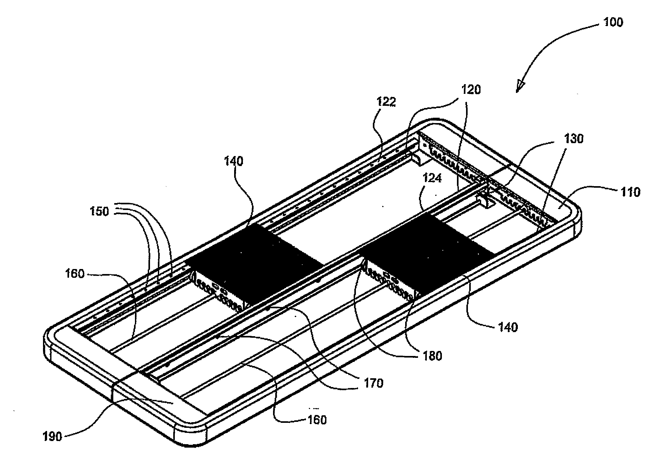 Dual track exercise device