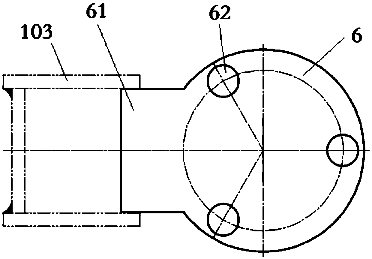 Device and method for quickly compressing and releasing sample through rubber test