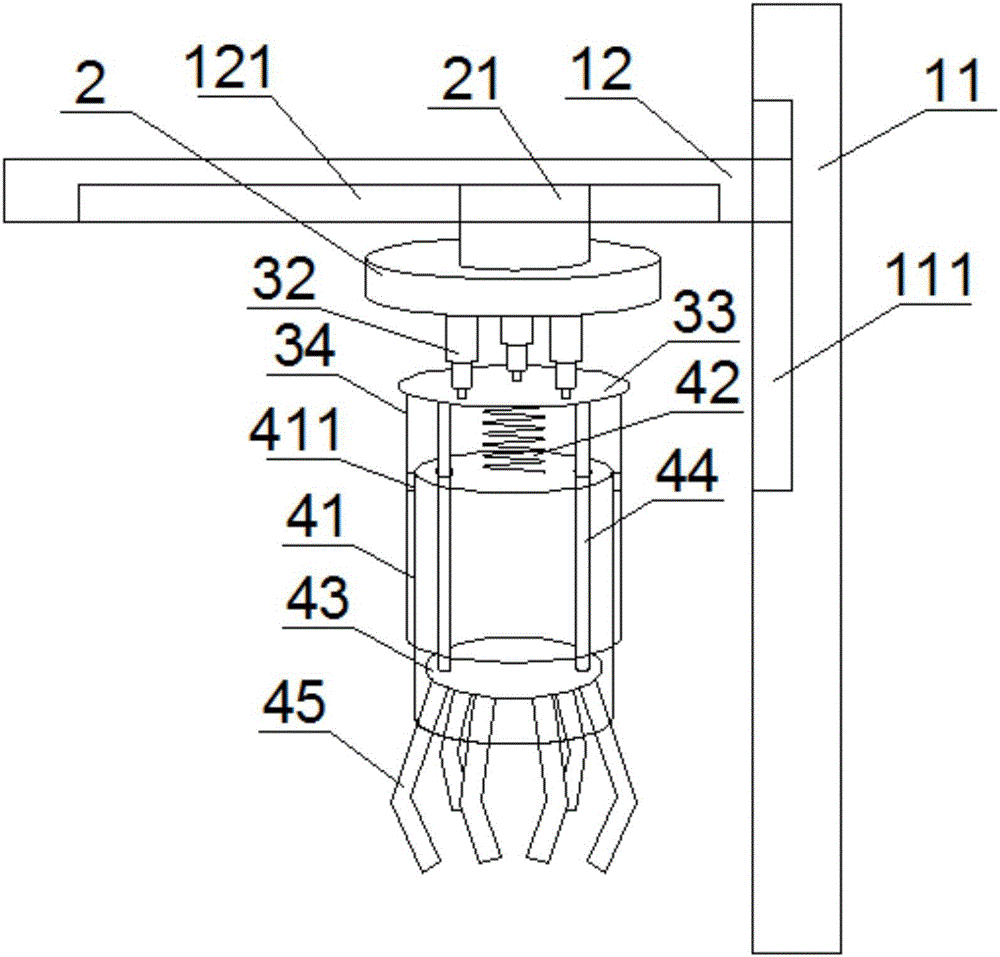 Mechanical arm with precise positioning function