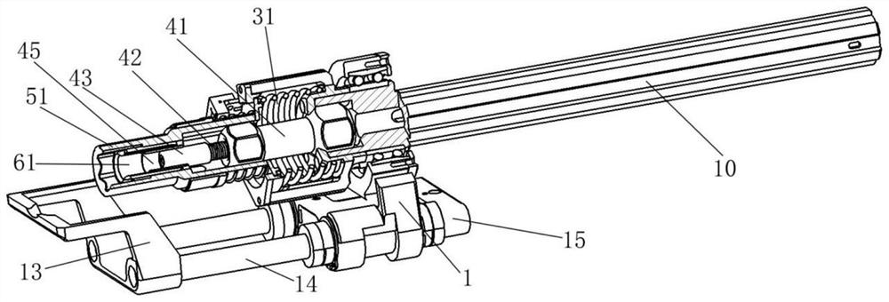 Grounding knife-switch operating mechanism