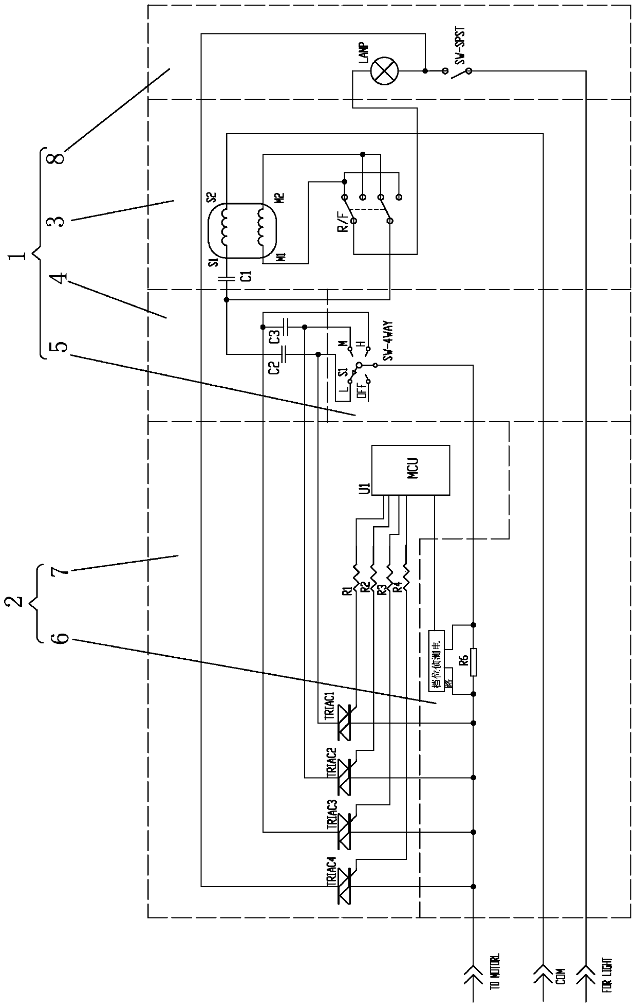 A fan control system