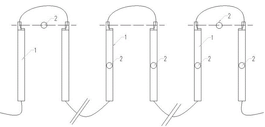 Neuron model displacement or deformation monitoring method of electric transducer embedded with microcomputer