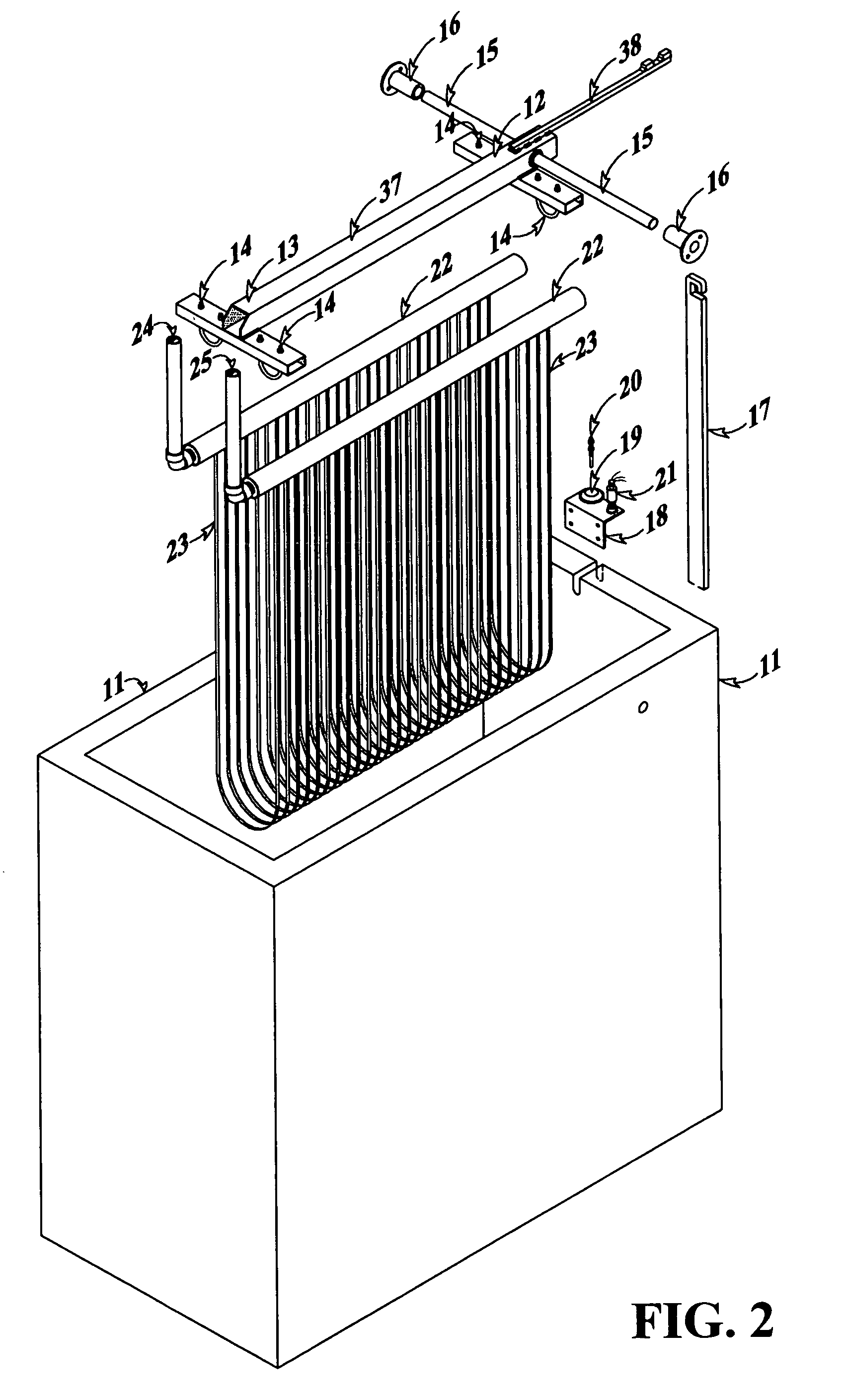 Automatic monitoring system for thermal energy storage plants