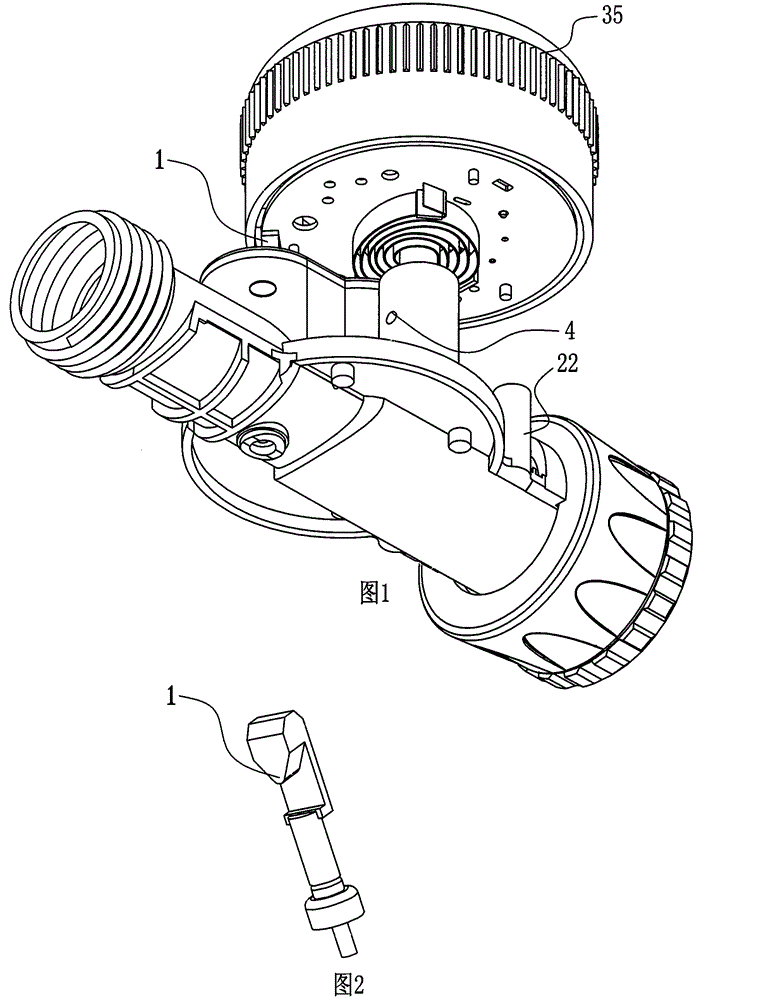 Energy-saving single-magnet type electromagnetic flowmeter, circuit and magnetic circuit all for agricultural irrigation