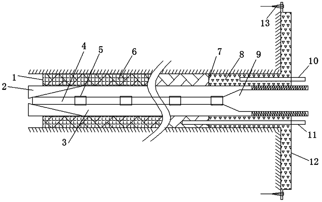 Sealing method suitable for high-temperature nitrogen injection into coal seam drilling hole