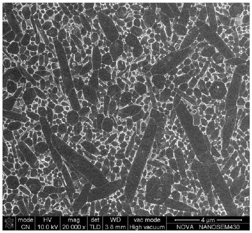 High-hardness high-wear-resistance silicon nitride ceramic and preparation method and application thereof