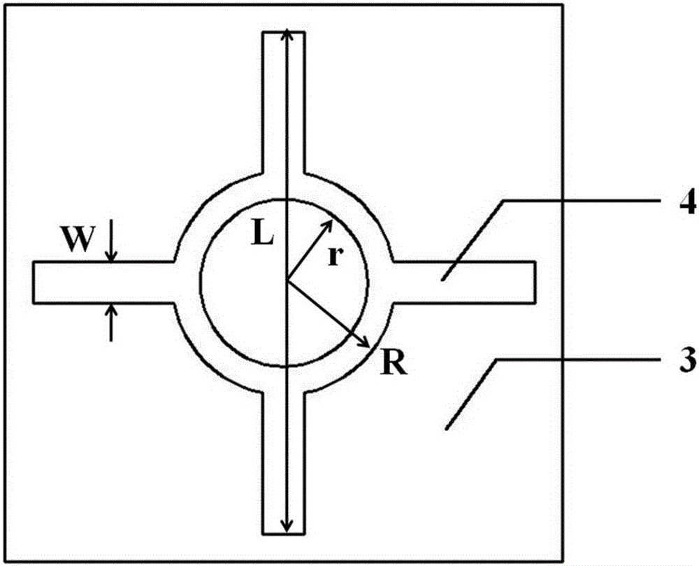 An infrared metamaterial absorber