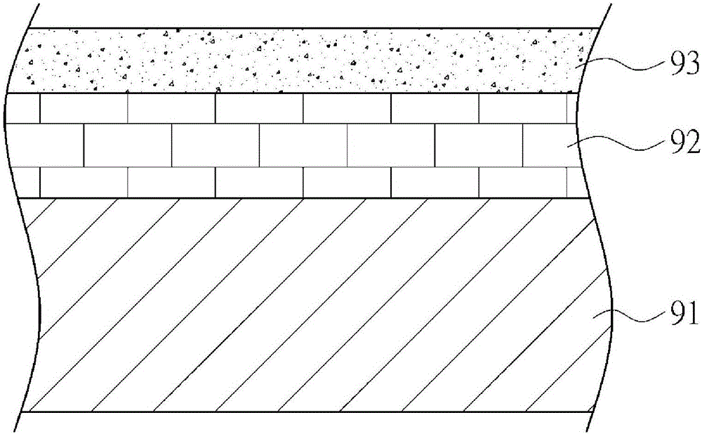 A woven yarn guide assembly for coating composite electroplating layer and its making method