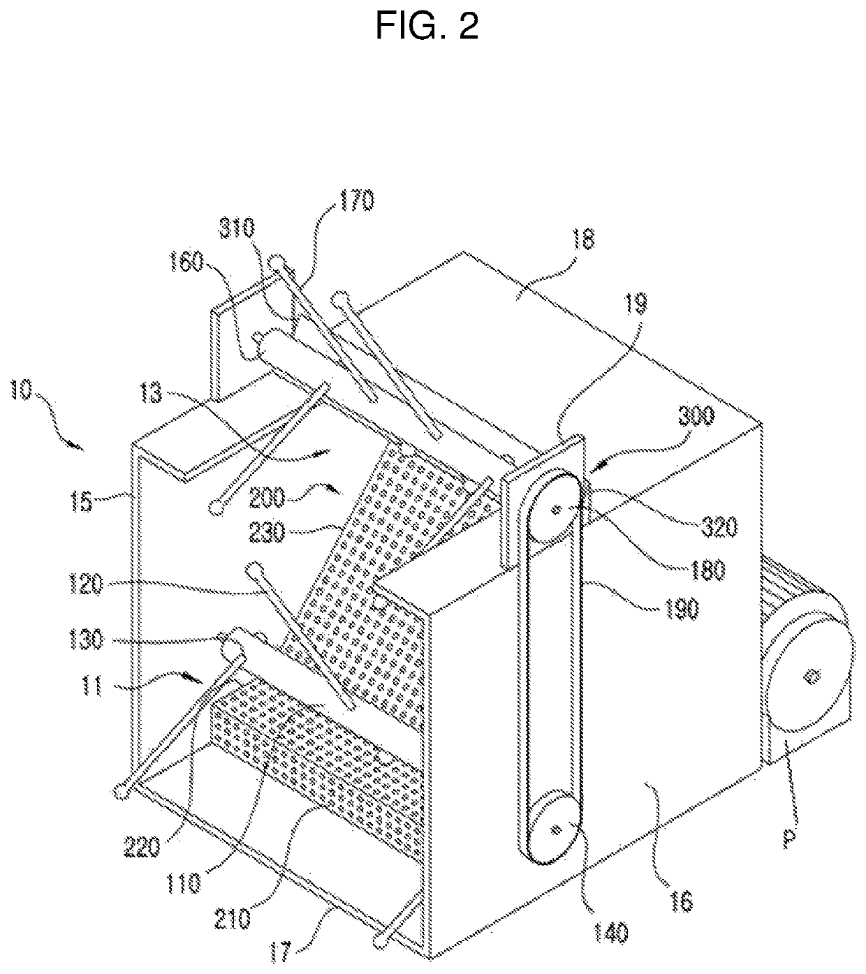 Non-powered drain pump screen device