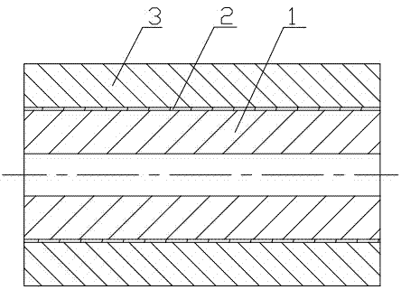 Bimetallic composite steel pipe and production method thereof