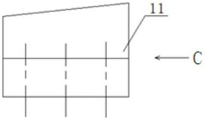 Compressor blade runner surface profile tolerance detecting device and method